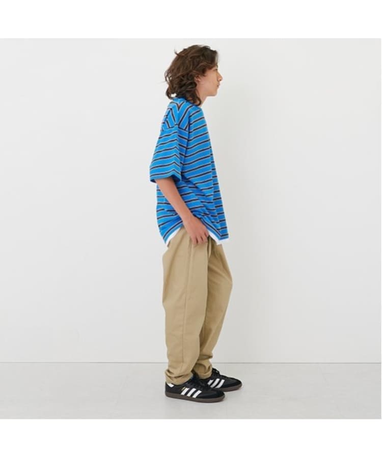 グラソス(GLAZOS)の綿ポリストレッチツイル・タックパンツ23
