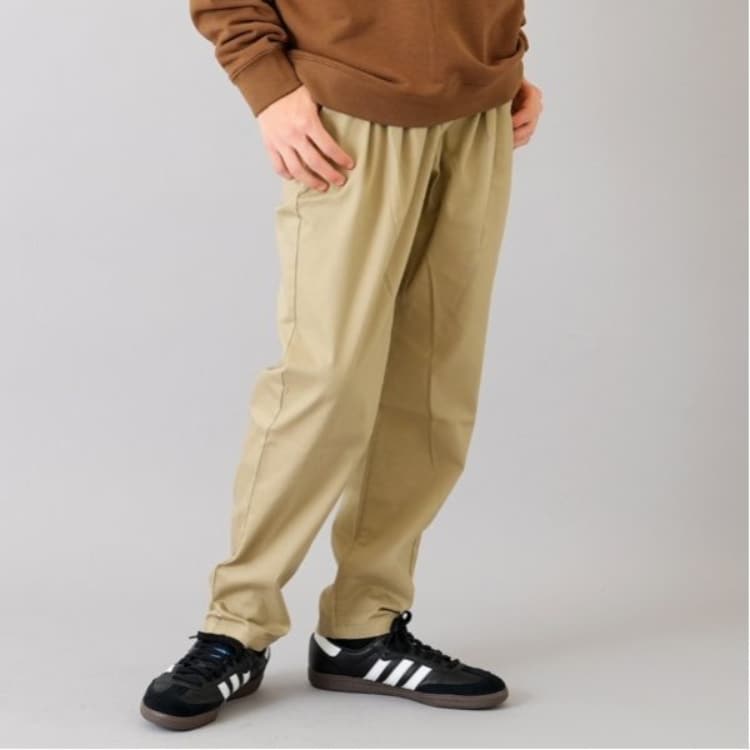 グラソス(GLAZOS)の綿ポリストレッチツイル・タックパンツ その他