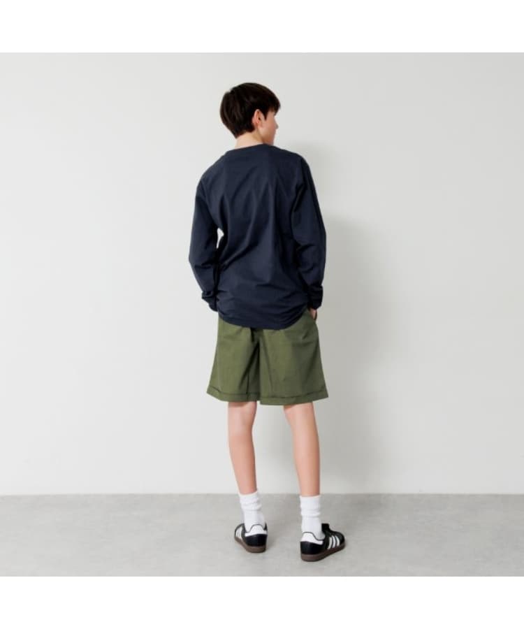 グラソス(GLAZOS)の綿ポリストレッチツイル・ショートパンツ3