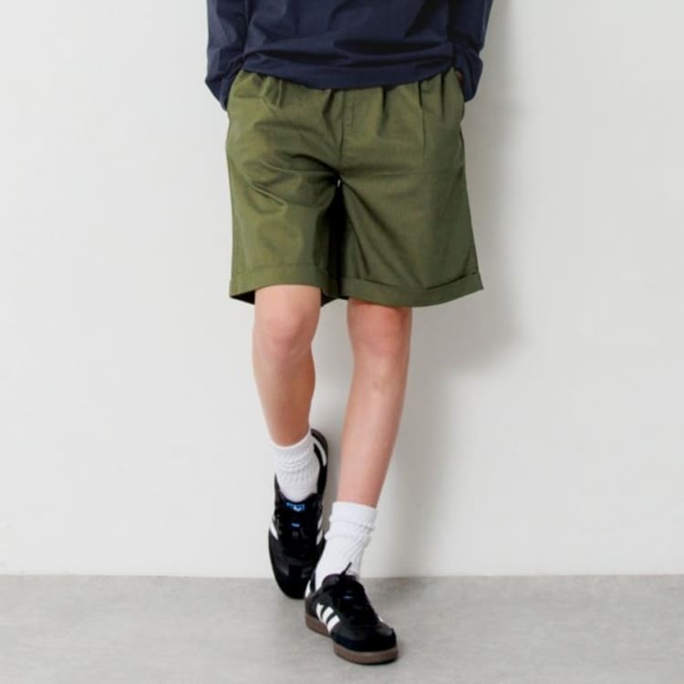 グラソス(GLAZOS)の綿ポリストレッチツイル・ショートパンツ その他
