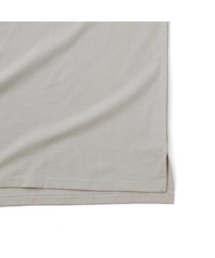 グラソス(GLAZOS)のフロントシンプル刺繍長袖Tシャツ9