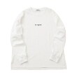 グラソス(GLAZOS)のフロントシンプル刺繍長袖Tシャツ15