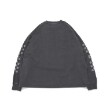 グラソス(GLAZOS)のピグメント・袖ロゴプリント長袖Tシャツ12
