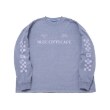 グラソス(GLAZOS)のピグメント・袖ロゴプリント長袖Tシャツ16