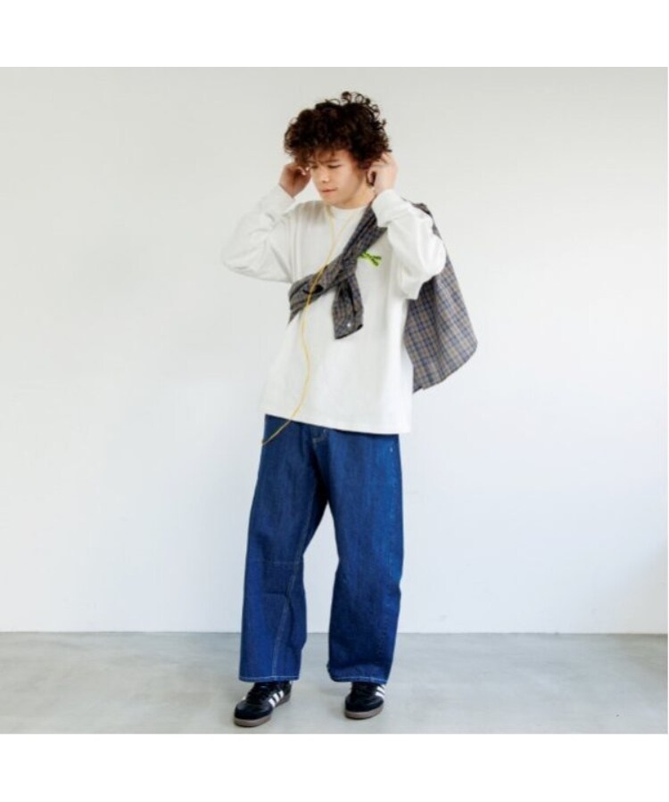 グラソス(GLAZOS)の【GLSW.】ロゴリフレクタープリント長袖Tシャツ2