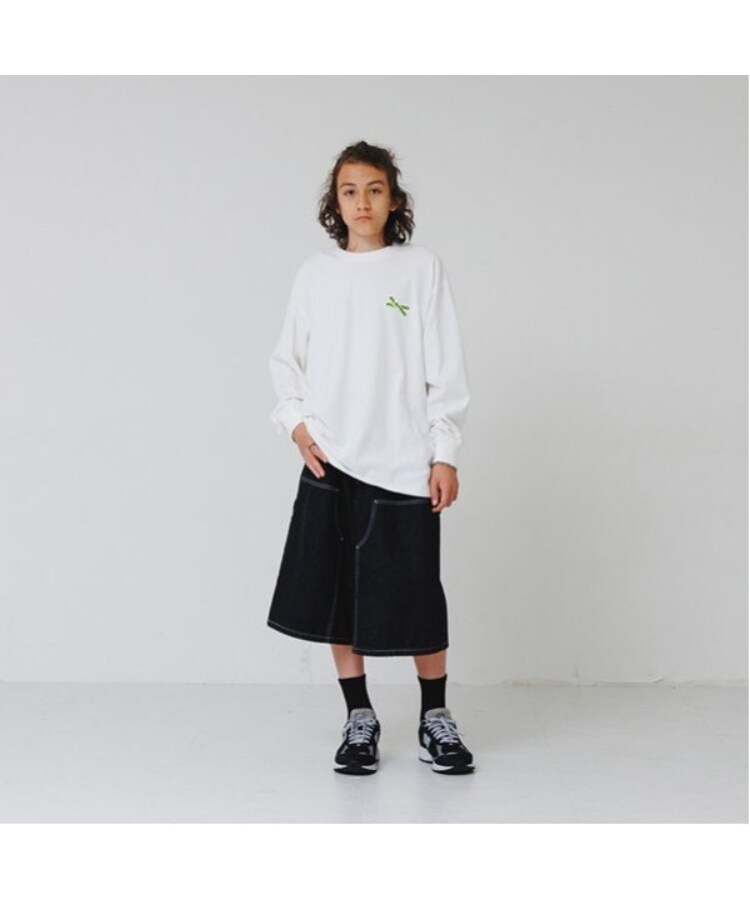 グラソス(GLAZOS)の【GLSW.】ロゴリフレクタープリント長袖Tシャツ18