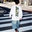 グラソス(GLAZOS)の【GLSW.】ロゴリフレクタープリント長袖Tシャツ4