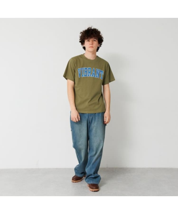 グラソス(GLAZOS)の【プチプラ】フロントアーチロゴ半袖Tシャツ1