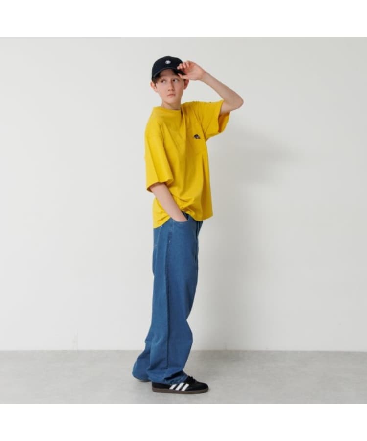 グラソス(GLAZOS)のポケット付きスケーター刺繍ビッグ半袖Tシャツ2
