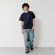 グラソス(GLAZOS)のフロントロゴプリント裾レイヤード半袖Tシャツ4