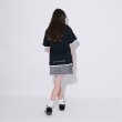 グラソス(GLAZOS)のフロントロゴプリント裾レイヤード半袖Tシャツ18