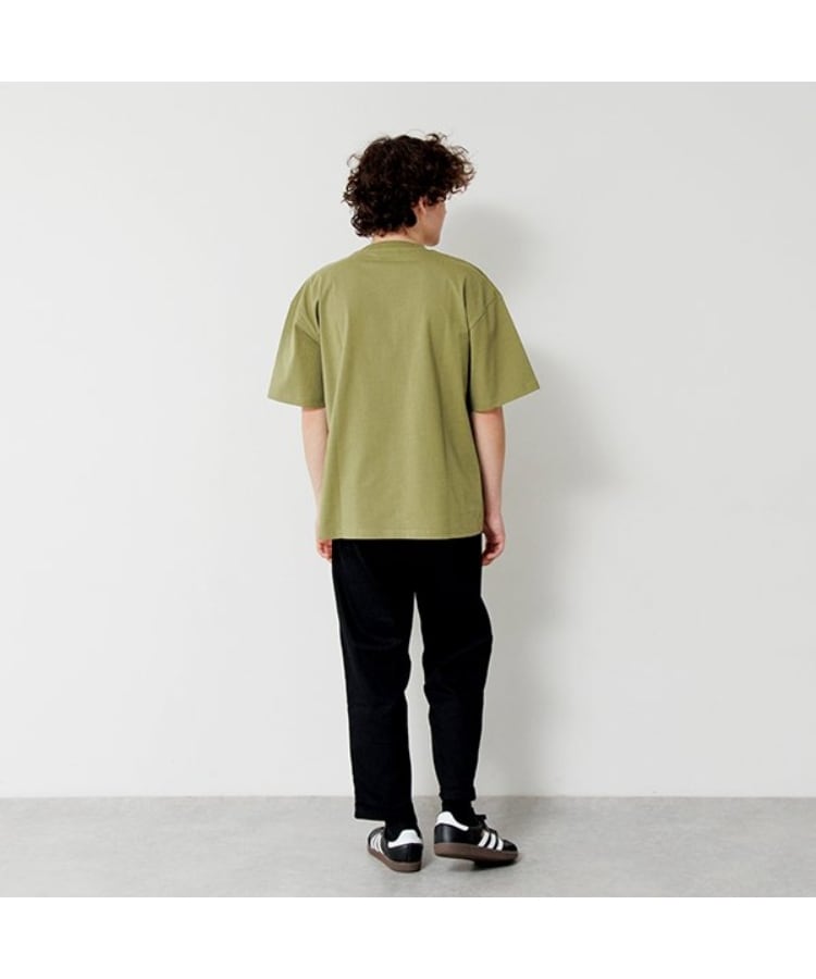 グラソス(GLAZOS)のフロントリフレクタープリントビッグ半袖Tシャツ3
