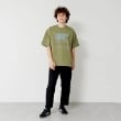 グラソス(GLAZOS)のフロントリフレクタープリントビッグ半袖Tシャツ1