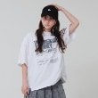 グラソス(GLAZOS)のフロントリフレクタープリントビッグ半袖Tシャツ19