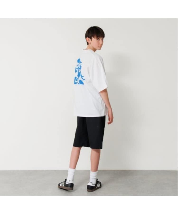 グラソス(GLAZOS)のパズルプリントビッグ半袖Tシャツ6