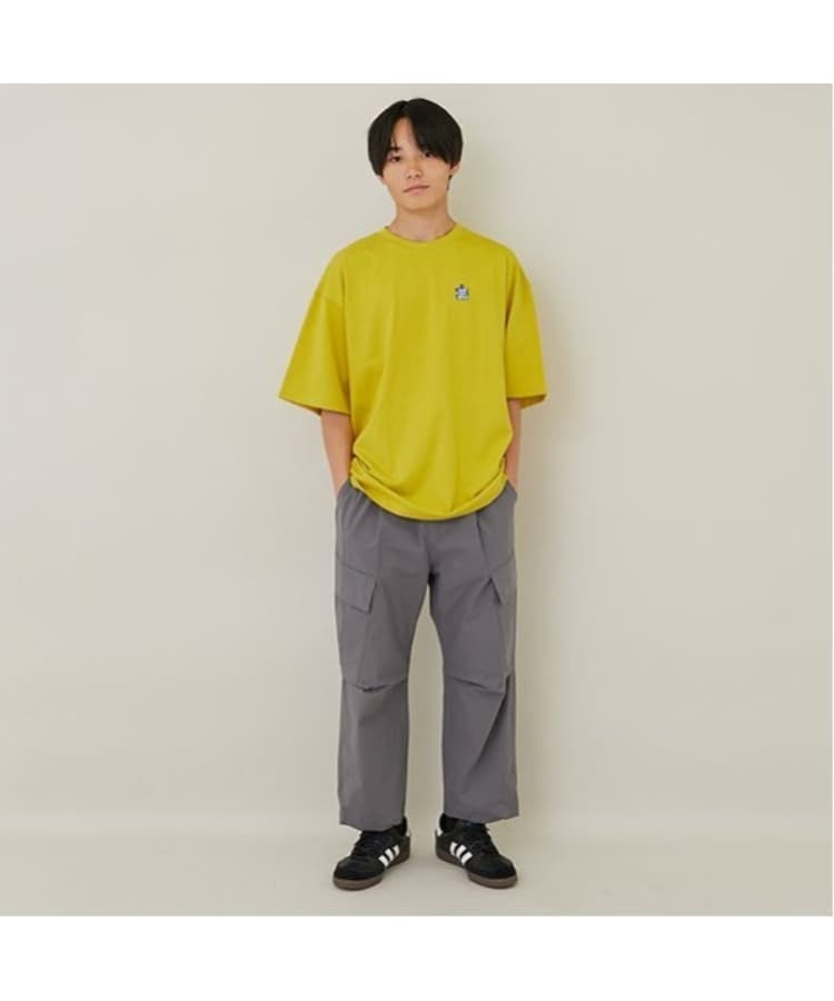 グラソス(GLAZOS)のパズルプリントビッグ半袖Tシャツ8