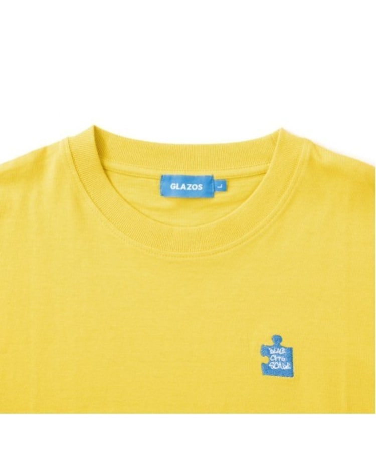 グラソス(GLAZOS)のパズルプリントビッグ半袖Tシャツ17