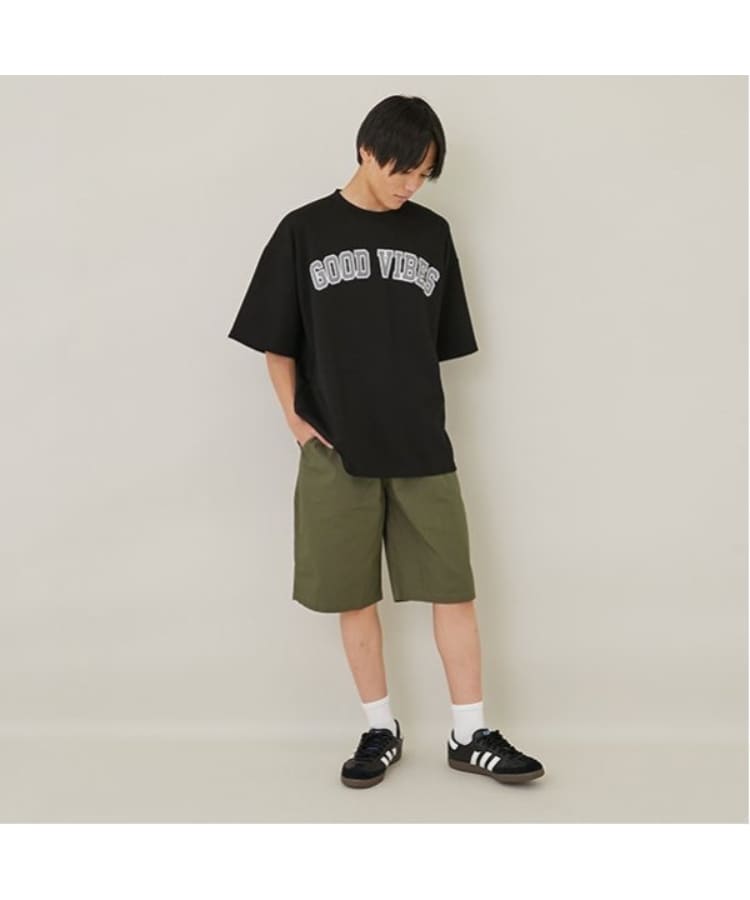 グラソス(GLAZOS)の【セットアップ対応】タイプライター・イージーハーフパンツ21