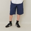 グラソス(GLAZOS)の【セットアップ対応】タイプライター・イージーハーフパンツ ネイビー(094)