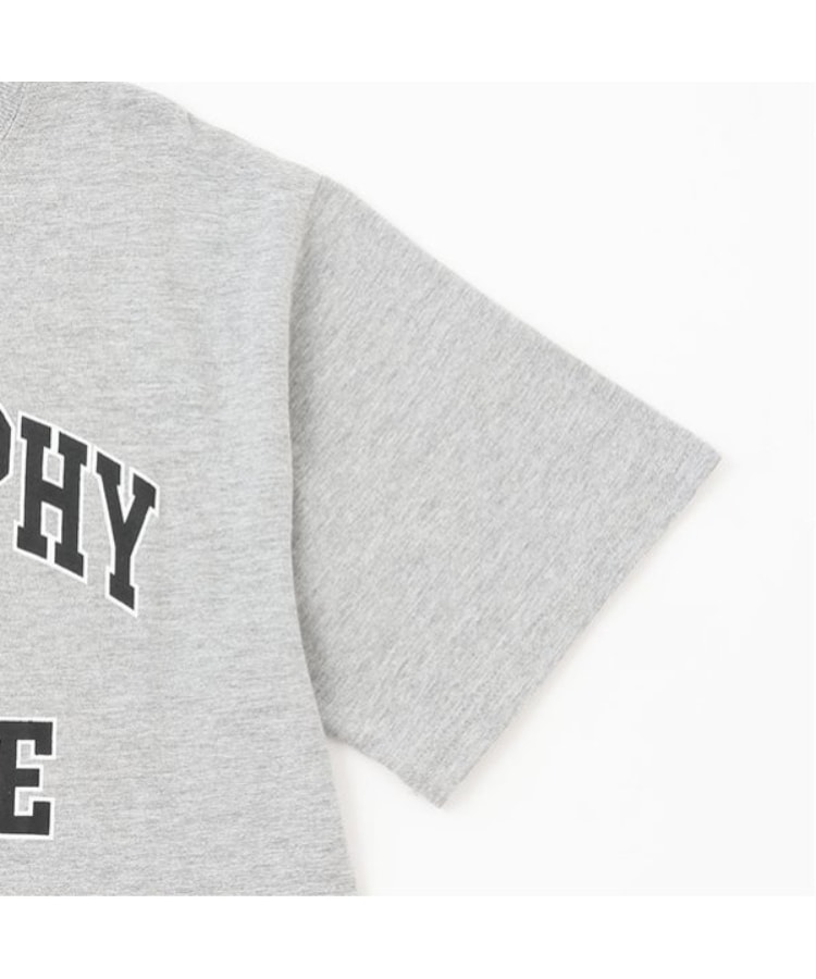 グラソス(GLAZOS)の【プチプラ】フロントカレッジロゴ半袖Tシャツ4