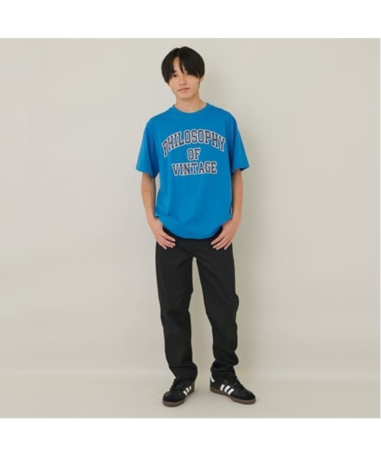 グラソス(GLAZOS)の【プチプラ】フロントカレッジロゴ半袖Tシャツ16