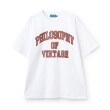 グラソス(GLAZOS)の【プチプラ】フロントカレッジロゴ半袖Tシャツ8