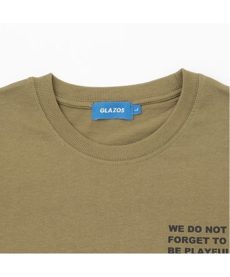 グラソス(GLAZOS)の【プチプラ】バックプリント半袖Tシャツ2