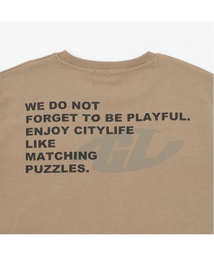 グラソス(GLAZOS)の【プチプラ】バックプリント半袖Tシャツ7