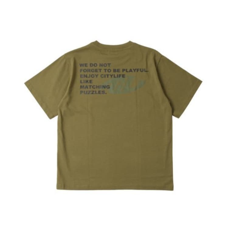 グラソス(GLAZOS)の【プチプラ】バックプリント半袖Tシャツ Ｔシャツ