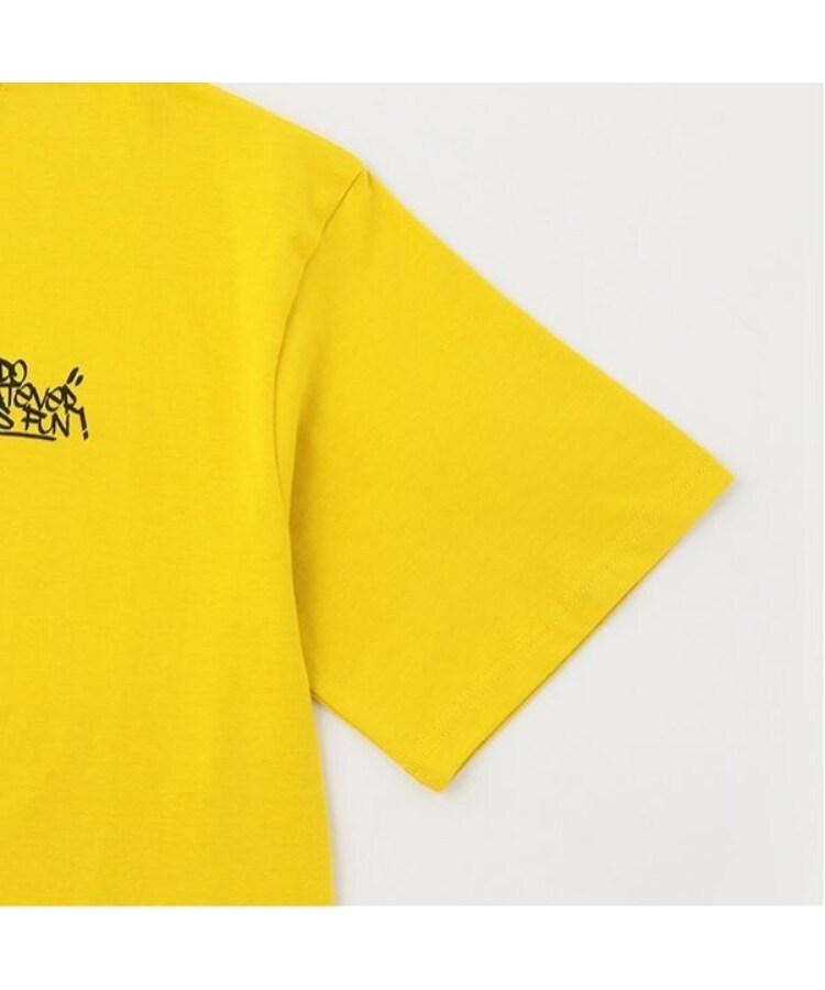グラソス(GLAZOS)のフォトグラフィティロゴ発泡プリントビッグ半袖Tシャツ4