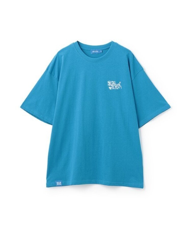 グラソス(GLAZOS)のフォトグラフィティロゴ発泡プリントビッグ半袖Tシャツ12
