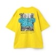 グラソス(GLAZOS)のフォトグラフィティロゴ発泡プリントビッグ半袖Tシャツ1