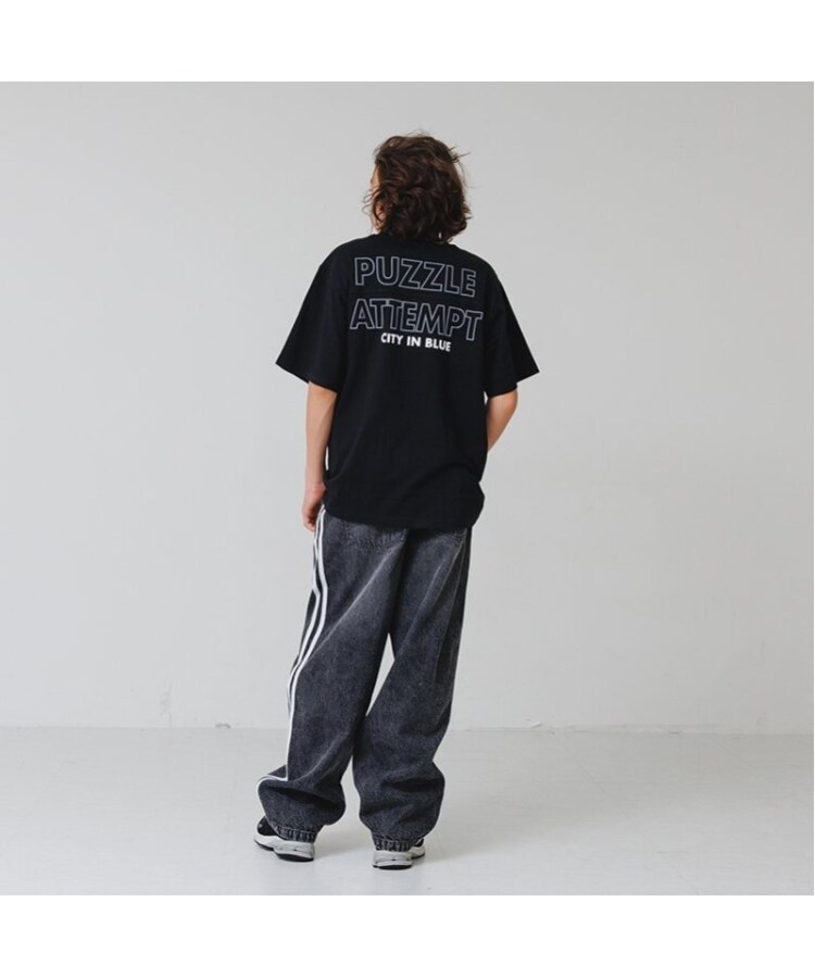 グラソス(GLAZOS)のバックリフレクタープリント半袖Tシャツ18