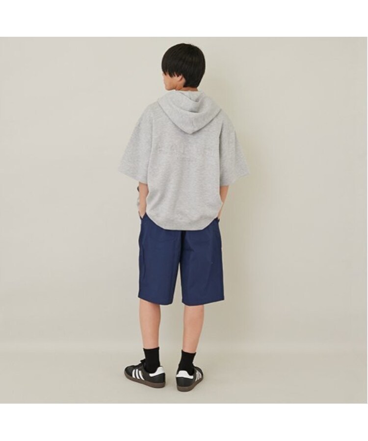 グラソス(GLAZOS)の【接触冷感】エアリークッション・ZIPUP半袖パーカー15