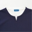 グラソス(GLAZOS)の【接触冷感】エアリークッション・キーネック半袖Tシャツ2