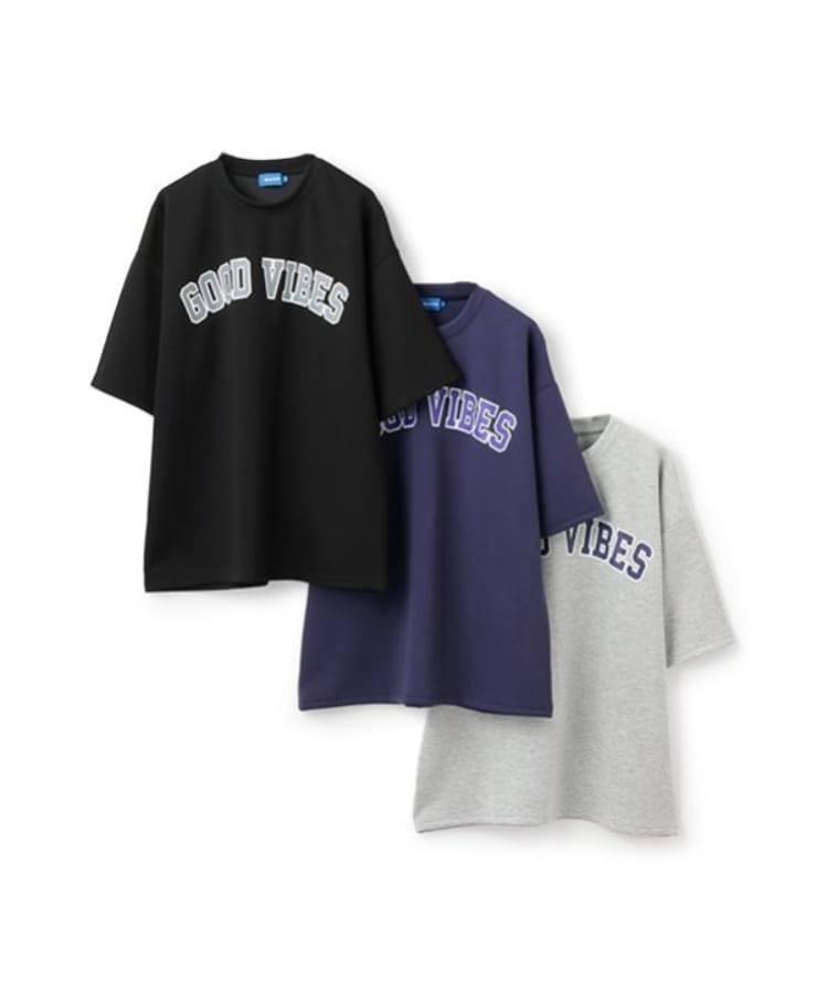 グラソス(GLAZOS)の【接触冷感】エアリークッション・アーチロゴ半袖Tシャツ7