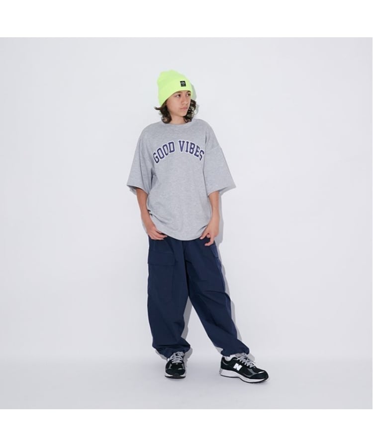 グラソス(GLAZOS)の【接触冷感】エアリークッション・アーチロゴ半袖Tシャツ11
