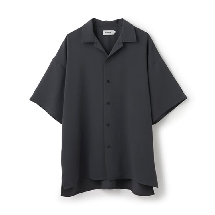 グラソス(GLAZOS)のトロトロ・半袖開衿シャツ シャツ・ブラウス