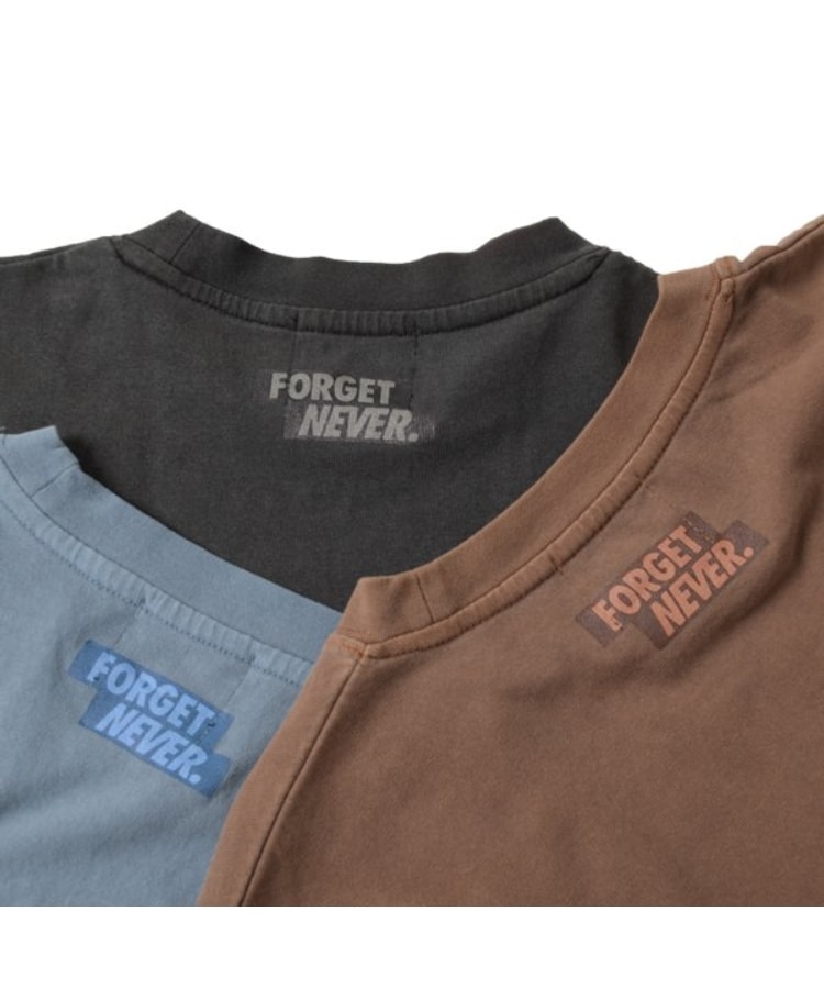 グラソス(GLAZOS)の【FORGETNEVER】ヘビーウェイトピグメント加工プリントTシャツ9