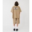 グラソス(GLAZOS)の【FORGETNEVER】【セットアップ対応】T/Cツイルワークハーフパンツ_GLSW22