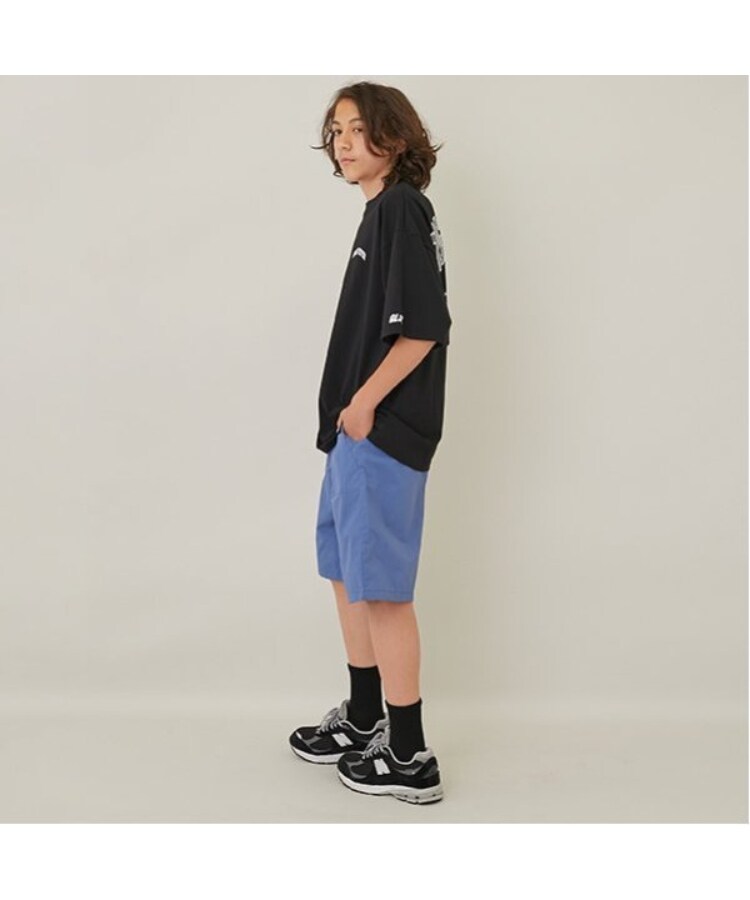グラソス(GLAZOS)の【FORGETNEVER】バックアーチカレッジロゴ半袖Tシャツ_GLSW21