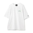 グラソス(GLAZOS)の【FORGETNEVER】バックアーチカレッジロゴ半袖Tシャツ_GLSW13