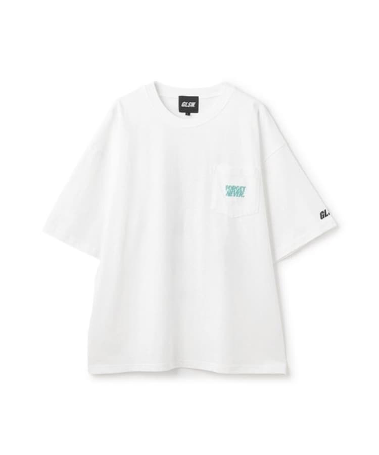 グラソス(GLAZOS)の【FORGETNEVER】バックターンテーブル半袖ポケットTシャツ_GLSW11