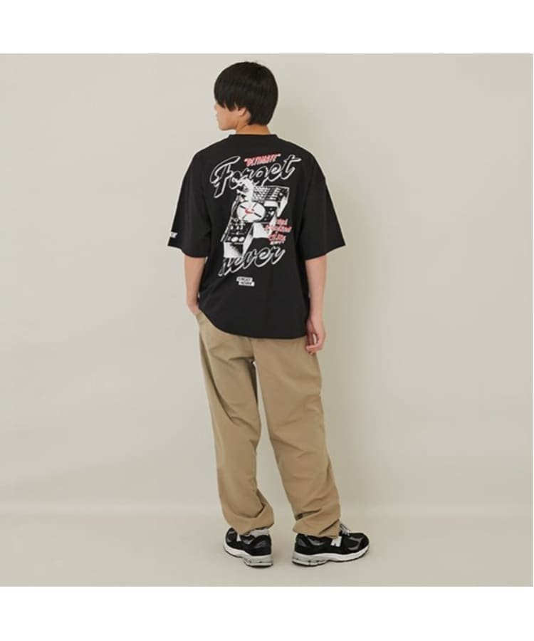 グラソス(GLAZOS)の【FORGETNEVER】バックターンテーブル半袖ポケットTシャツ_GLSW23