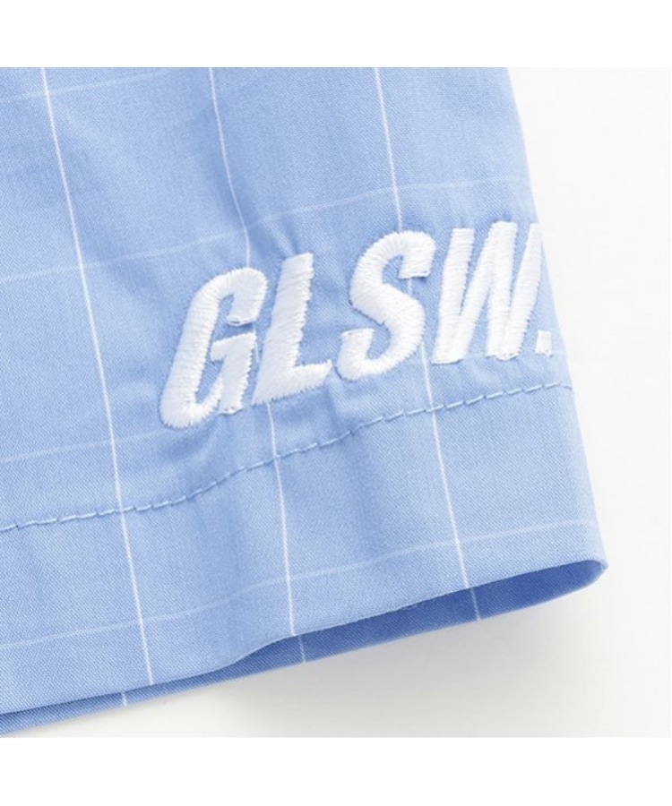 グラソス(GLAZOS)の【FORGETNEVER】チェック半袖シャツ_GLSW6