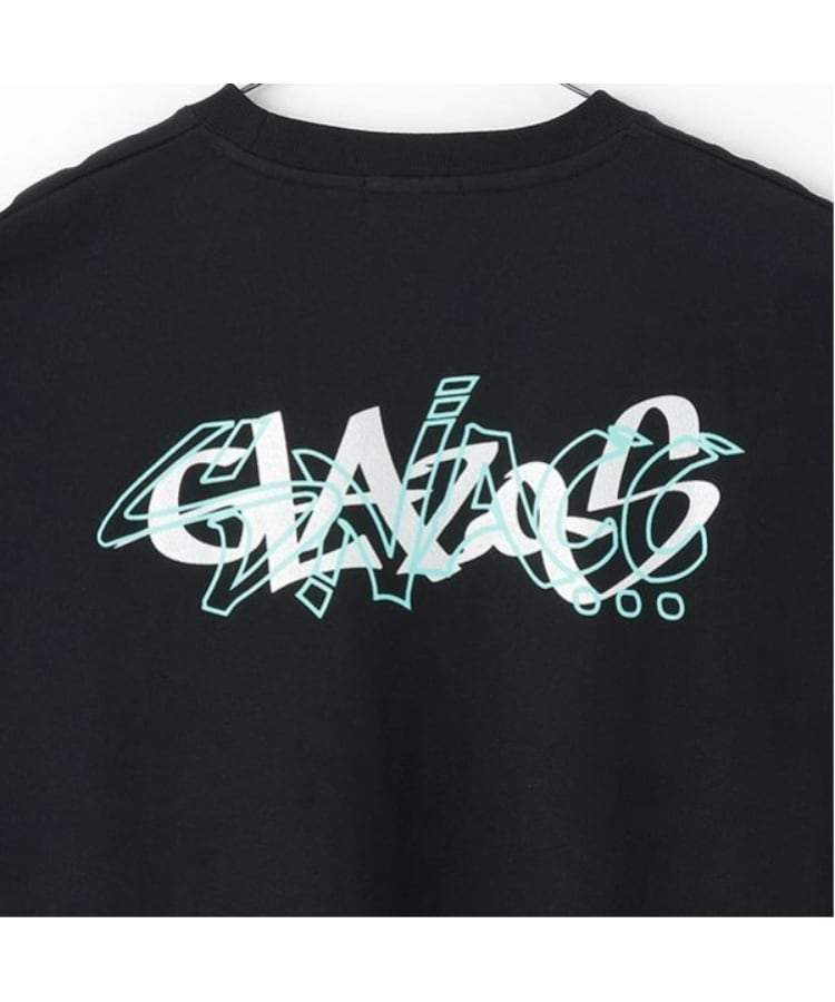 グラソス(GLAZOS)の【ヘビーウェイト天竺】グラフィティロゴプリントTシャツ8