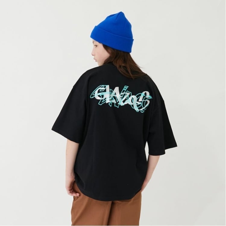 グラソス(GLAZOS)の【ヘビーウェイト天竺】グラフィティロゴプリントTシャツ Ｔシャツ