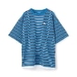 グラソス(GLAZOS)のボーダー・ワンポイント刺しゅうレイヤードビッグ半袖Tシャツ10