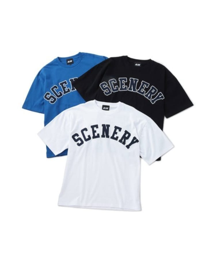 グラソス(GLAZOS)の【GLSW.】【接触冷感】ハイクールコットン・アーチロゴアップリケ刺しゅう半袖Tシャツ8