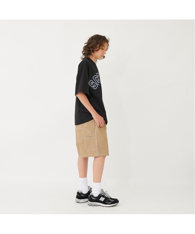 グラソス(GLAZOS)の【GLSW.】【接触冷感】ハイクールコットン・アーチロゴアップリケ刺しゅう半袖Tシャツ14